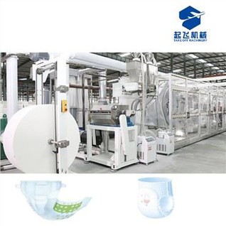 Máquina de fazer fraldas tipo T para bebês